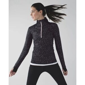 Lululemon Go The Distance half zip pullover